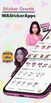 Cewek Cantik Stiker WA screenshot 1