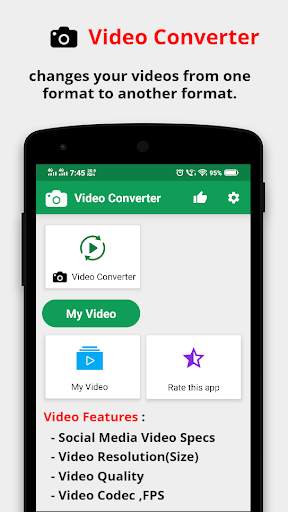 Video Converter 2 تصوير الشاشة