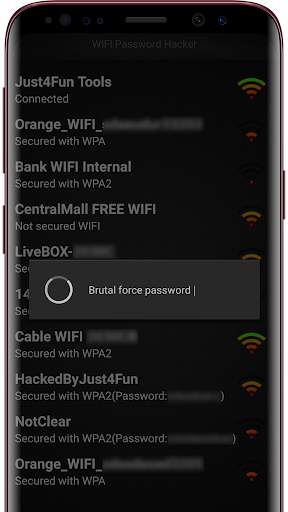 WIFI Password Hacker PRO Prank screenshot 2