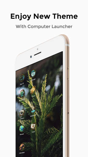 Green Nature Theme For Computer Launcher screenshot 3