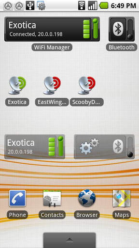 Bluetooth Widget скриншот 1