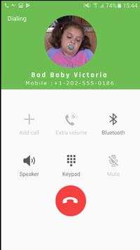 Fake Call from Bad baby Victoria screenshot 3