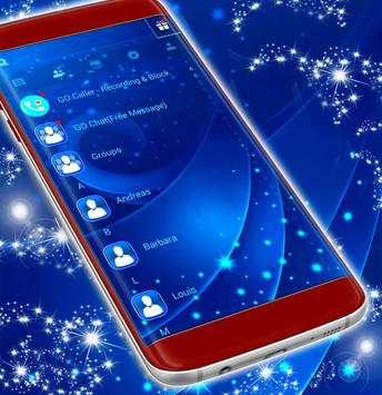 Blue SMS Themes screenshot 5