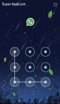 Applock Theme RainDrop screenshot 3