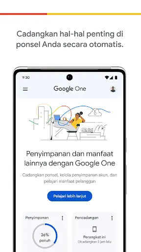 Google One screenshot 1