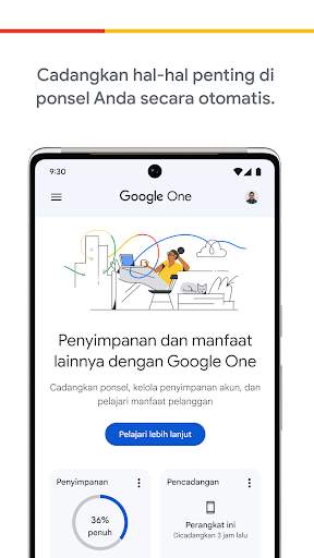 Google One screenshot 1