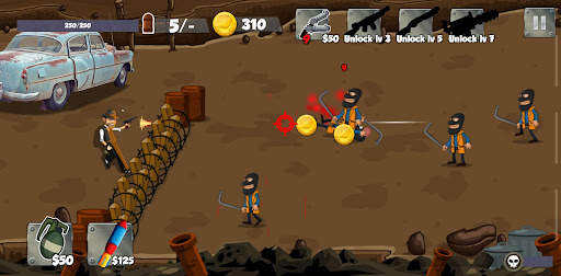 Gangster War Gun Fighting Game screenshot 2