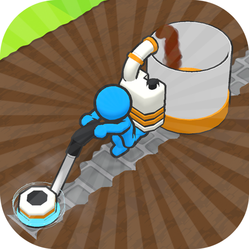 PowerWasherMan - toilet clean icon