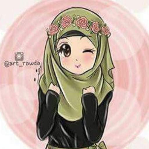 Cute Muslimah Cartoon Wallpaper Offline 1.0