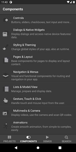 Felgo 3 QML Dev App screenshot 2