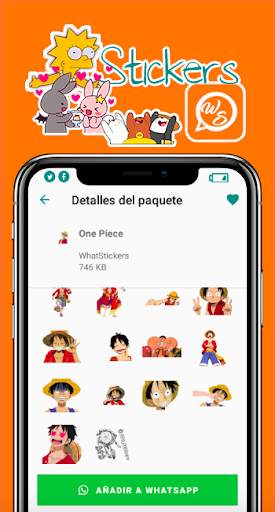 Anime Stickers for WhatsApp screenshot 5