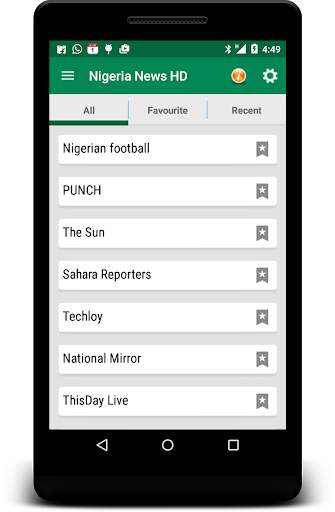 Nigeria News HD screenshot 1