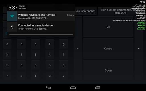 ADB Remote, Keyboard & Shell स्क्रीनशॉट 7