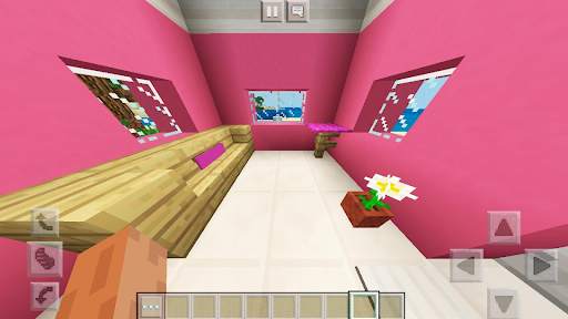 Pink mansion for minecraft screenshot 3