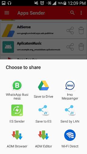 Apps Sender screenshot 4