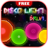 Disco Lights Drums-Finger Drum icon