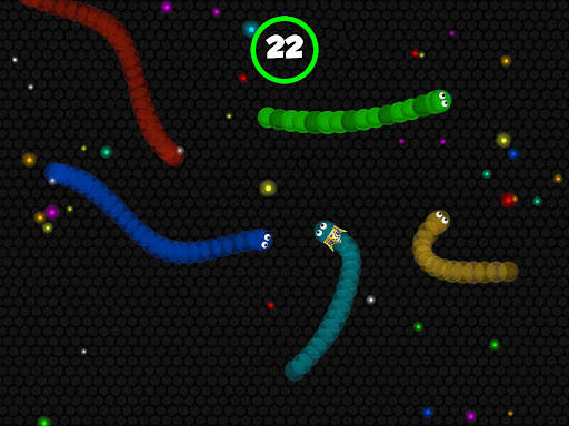 Snaky .io - MMO Worm Battle screenshot 2