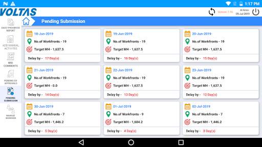 Voltas Foreman screenshot 4