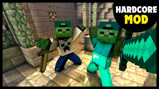 Hardcore Mod for Minecraft PE screenshot 3