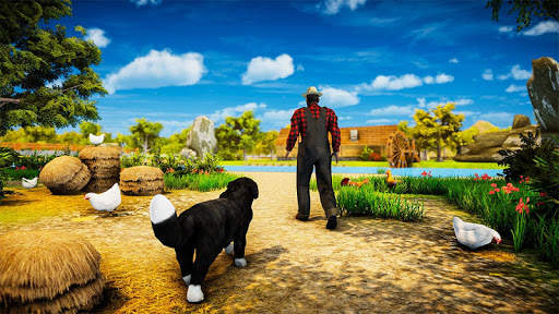 Dog Town Simulator : My Pet Farm Town screenshot 2