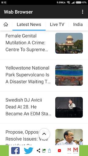Wab Browser 2018 screenshot 4