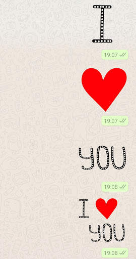 I Love You Stickers For WhatsApp WAStickerApps screenshot 3
