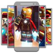 UHD LEGO IRON MAN WALLPAPERS 4K logo