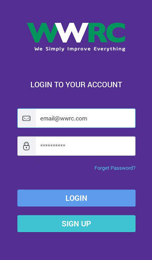 WWRC Mobile Intranet screenshot 1