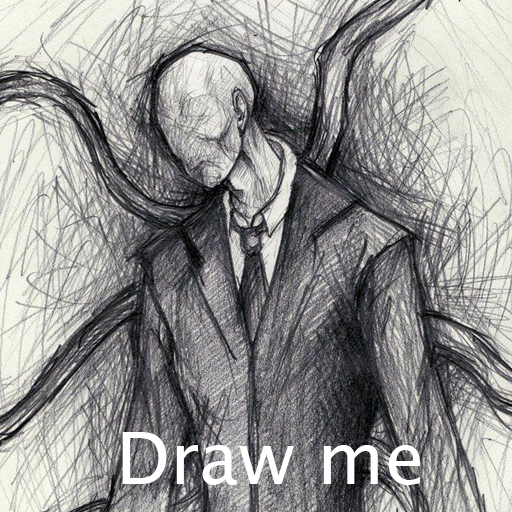 How to draw a horror manual icon