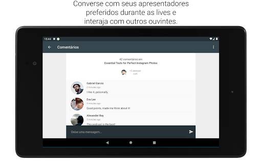 Spreaker Podcast Player - App para ouvir podcasts screenshot 10