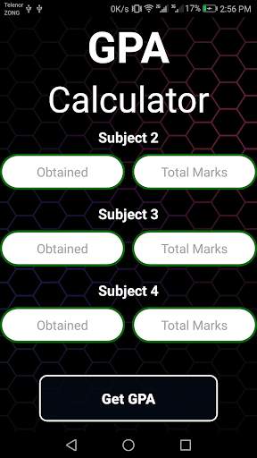 GCUF GPA Calculator screenshot 3