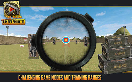 Shooting Range Gun Simulator - Gun Fire screenshot 5