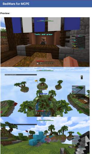 BedWars (MapMinigame) Mod for Minecraft PE screenshot 3