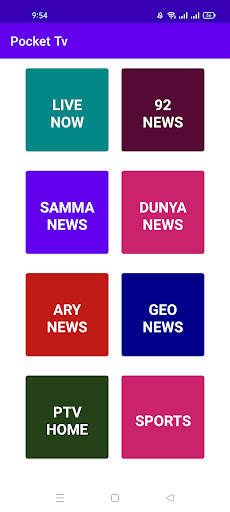 Pocket Tv - Live Tv Pakistan screenshot 2