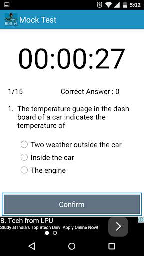 RTO DL Test screenshot 3