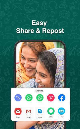 Gallery for WhatsApp - Images Videos Voices Audio screenshot 5