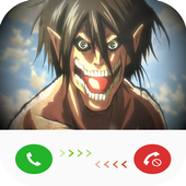 Fake Call From Eren Titan icon