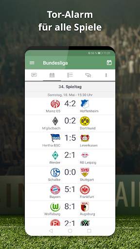 Pocket Liga - Fussball Live screenshot 2