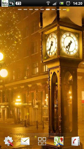 clock live wallpaper - steam clock lwp 4 تصوير الشاشة