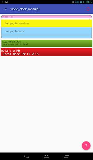 World Time Clock screenshot 7