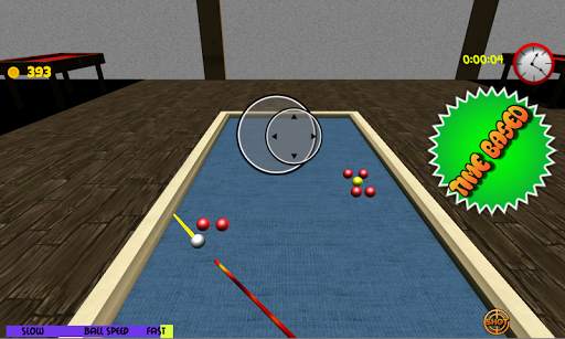 biliar 3D pool bola gratis screenshot 2