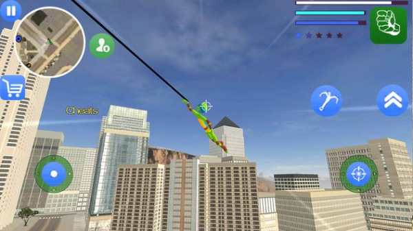 Leonardo Stickman Rope Hero Knight Gangstar War screenshot 4
