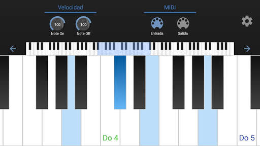 Teclado MIDI screenshot 1