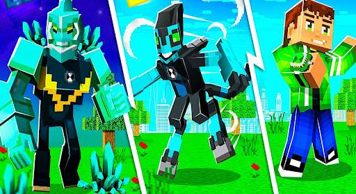 Mod BEN 10 mod for Minecraft screenshot 1