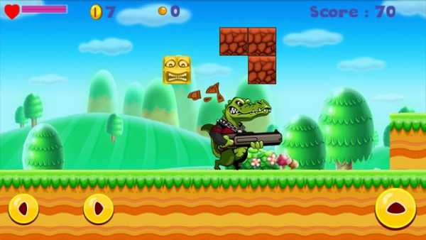 Angry Croco Jungle Adventure स्क्रीनशॉट 1