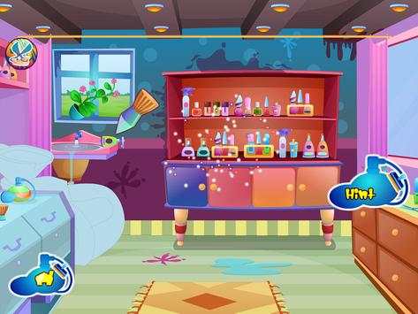Hair salon cleaning games screenshot 5