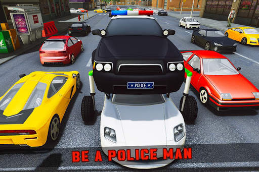 Elevated Car Racing Speed Driving Parking Game screenshot 2