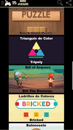 15 Mini Juegos स्क्रीनशॉट 3