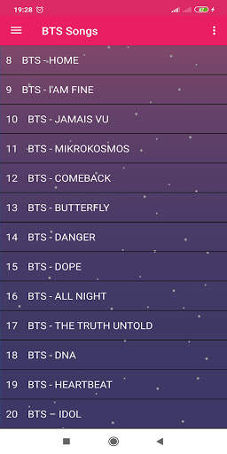 BTS Song Offline Kpop   Lyrics screenshot 3