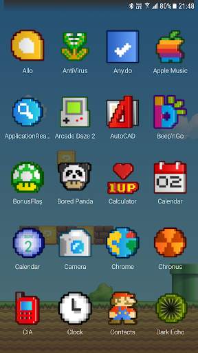 Arcade Daze 2 Icon Pack 2 تصوير الشاشة